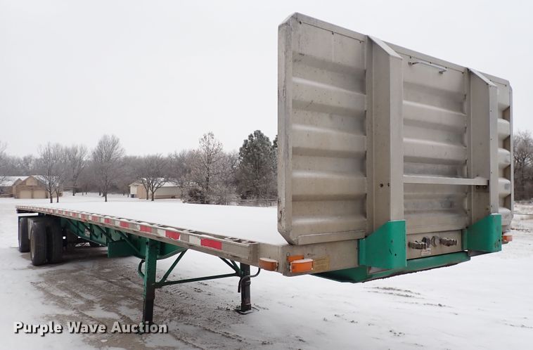image for item DJ0045 2005 Transcraft Eagle 2 Super Beam flatbed trailer