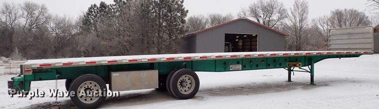 image for item DJ0045 2005 Transcraft Eagle 2 Super Beam flatbed trailer