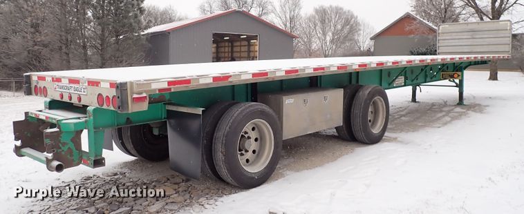 image for item DJ0045 2005 Transcraft Eagle 2 Super Beam flatbed trailer