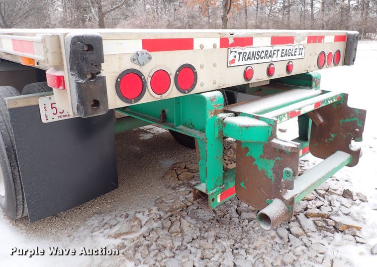 image for item DJ0045 2005 Transcraft Eagle 2 Super Beam flatbed trailer