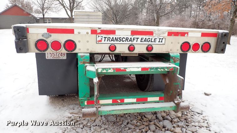 image for item DJ0045 2005 Transcraft Eagle 2 Super Beam flatbed trailer