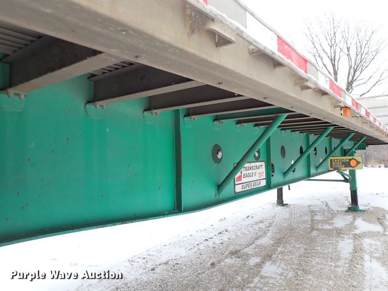 image for item DJ0045 2005 Transcraft Eagle 2 Super Beam flatbed trailer