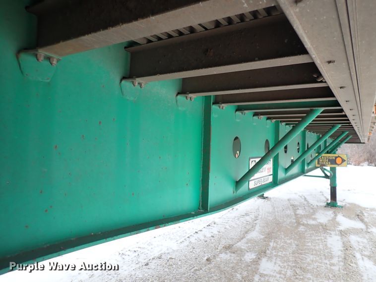 image for item DJ0045 2005 Transcraft Eagle 2 Super Beam flatbed trailer