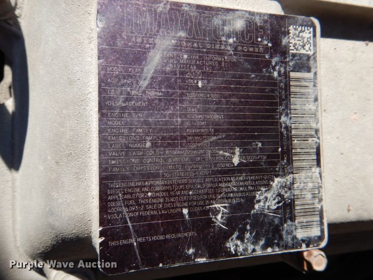 image for item DJ0383 2011 International ProStar  semi truck