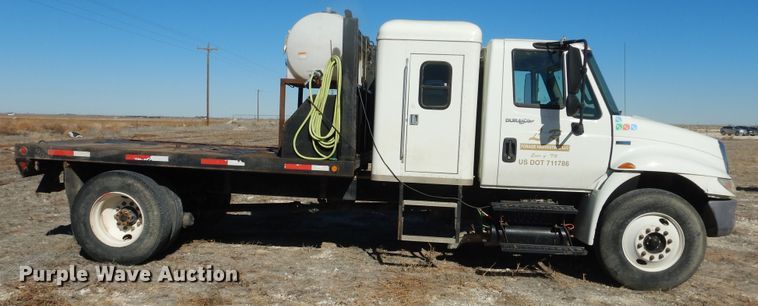 image for item DJ4936 2012 International 4300  flatbed truck