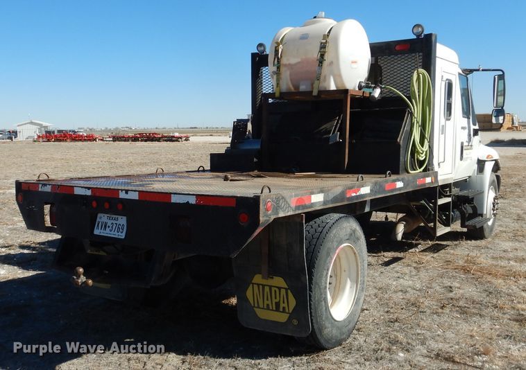 image for item DJ4936 2012 International 4300  flatbed truck