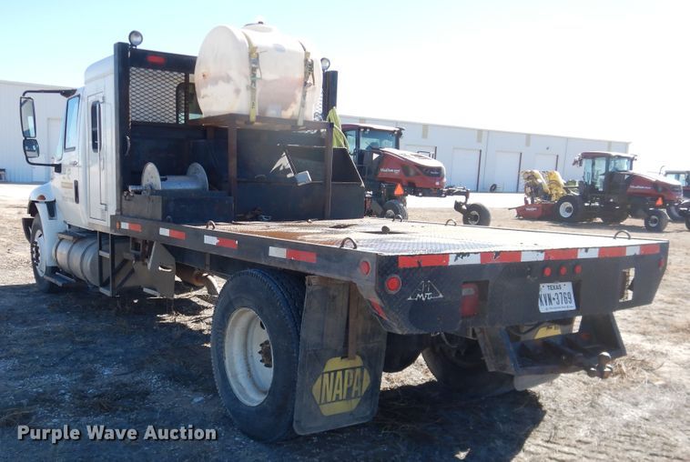 image for item DJ4936 2012 International 4300  flatbed truck