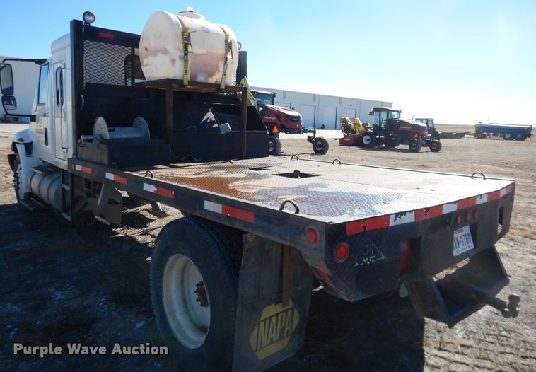 image for item DJ4936 2012 International 4300  flatbed truck