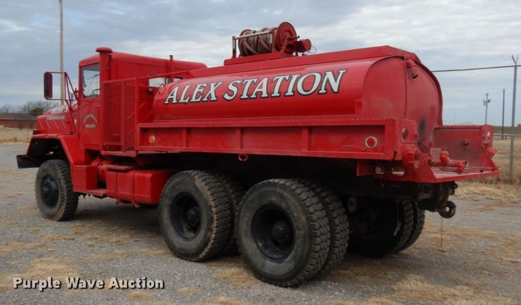 image for item DJ8195 1984 Am General  tanker fire truck