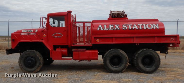 image for item DJ8195 1984 Am General  tanker fire truck