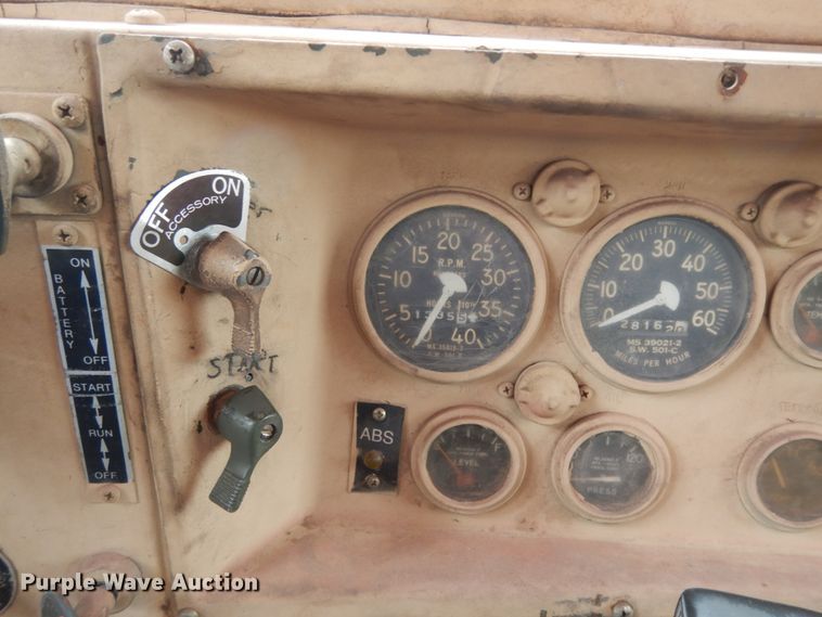 image for item DJ8195 1984 Am General  tanker fire truck