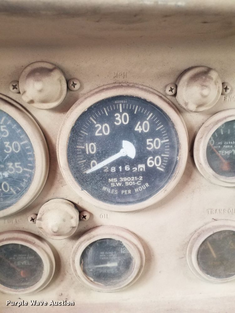 image for item DJ8195 1984 Am General  tanker fire truck