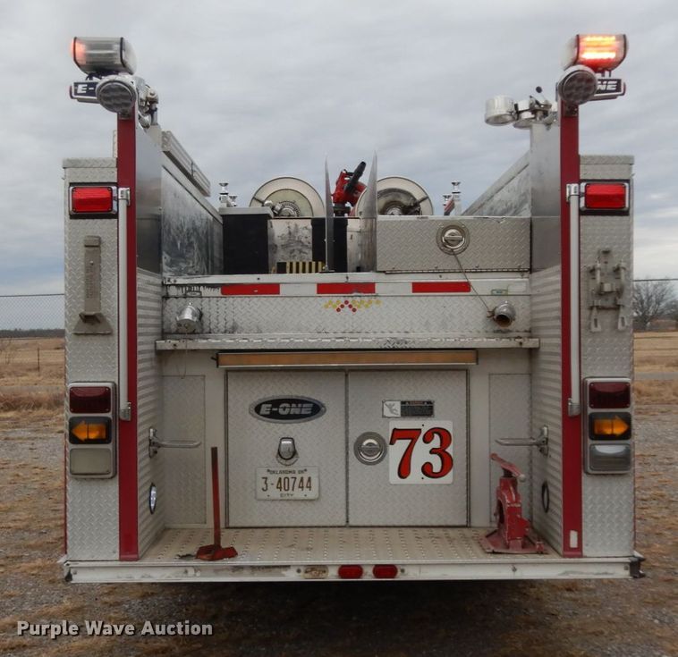 image for item DJ8198 1996 Freightliner FL80  pumper fire truck