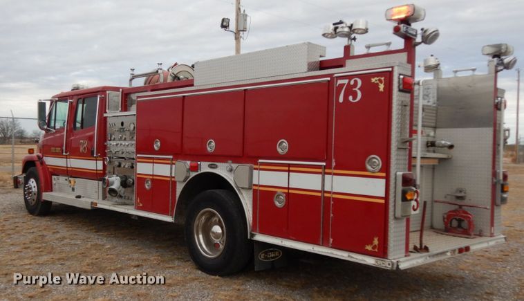 image for item DJ8198 1996 Freightliner FL80  pumper fire truck