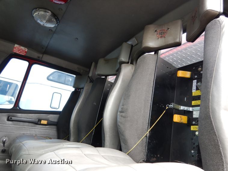 image for item DJ8198 1996 Freightliner FL80  pumper fire truck