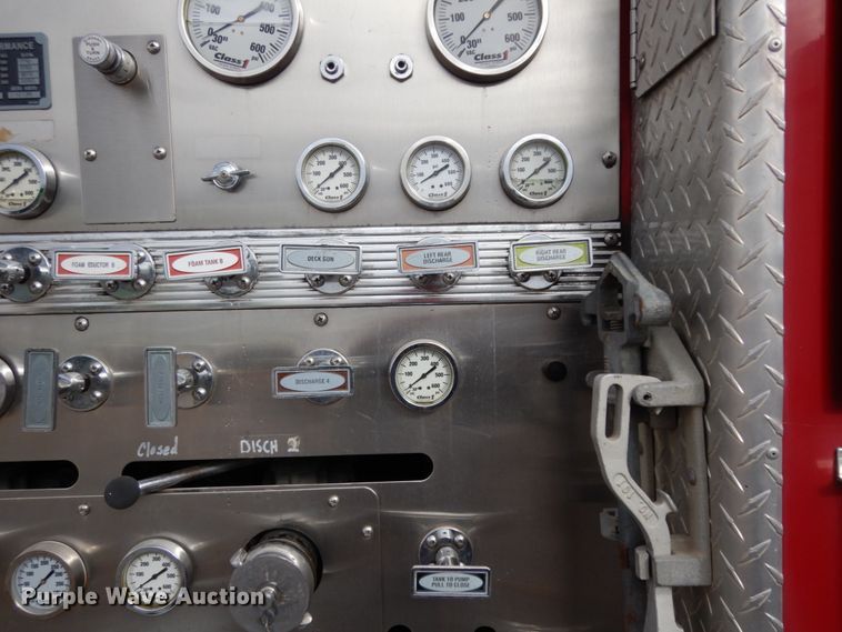 image for item DJ8198 1996 Freightliner FL80  pumper fire truck