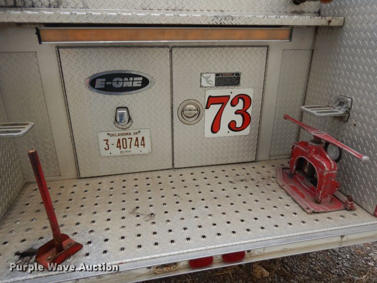 image for item DJ8198 1996 Freightliner FL80  pumper fire truck