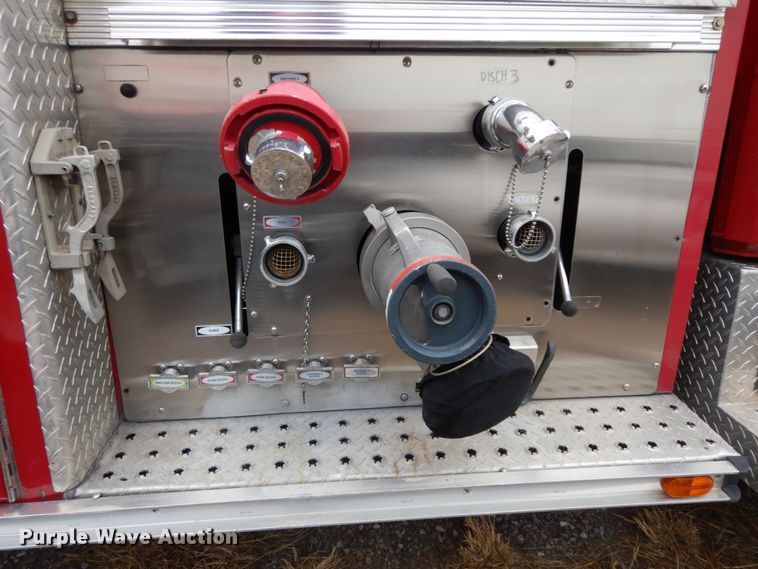 image for item DJ8198 1996 Freightliner FL80  pumper fire truck