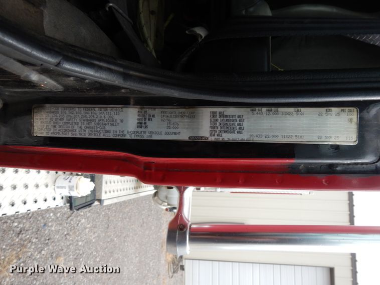 image for item DJ8198 1996 Freightliner FL80  pumper fire truck