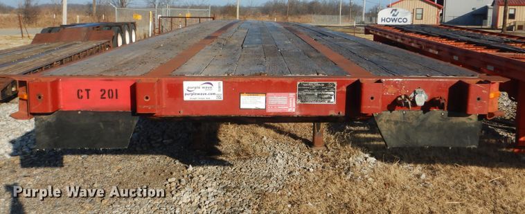 image for item DJ8615 1997 Great Dane GPMS248  flatbed trailer