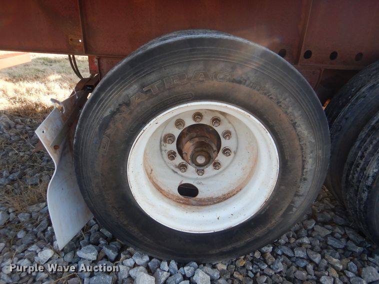 image for item DJ8615 1997 Great Dane GPMS248  flatbed trailer