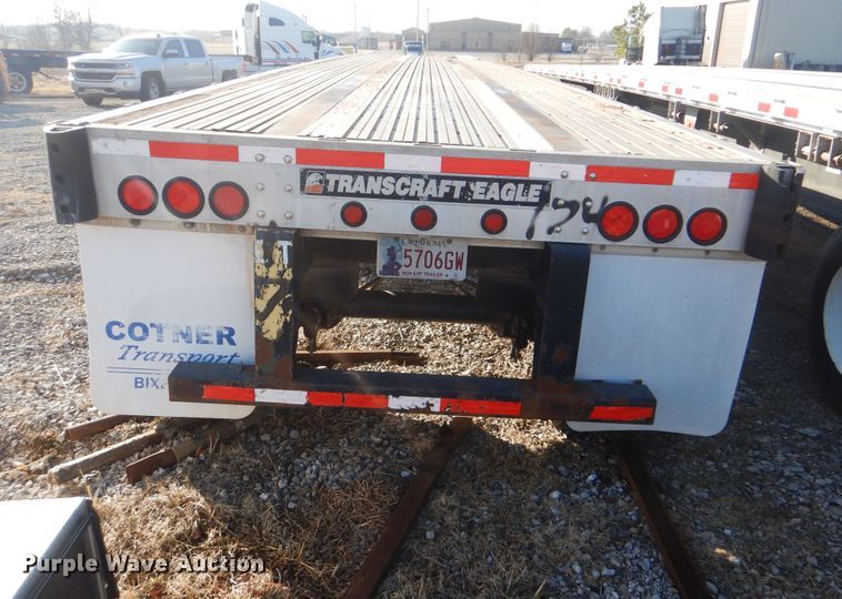 image for item DJ8616 1997 Transcript Eagle W248X96  flatbed trailer