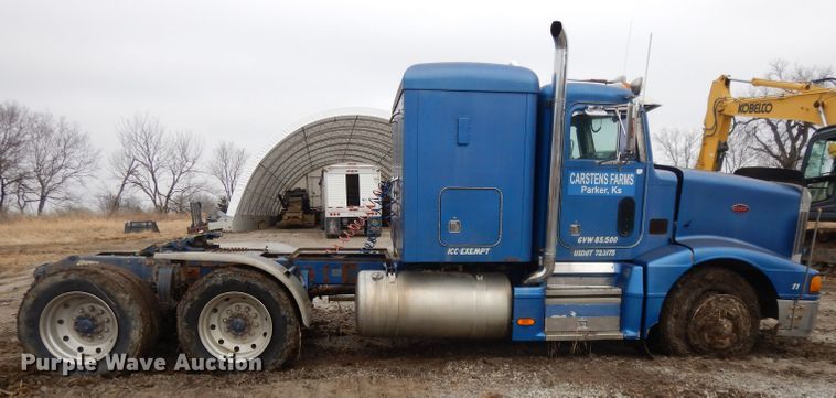 image for item DL2746 1989 Peterbilt 377  semi truck