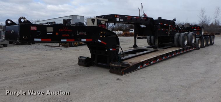 image for item GG9303 2016 Liddell AP60D lowboy equipment trailer