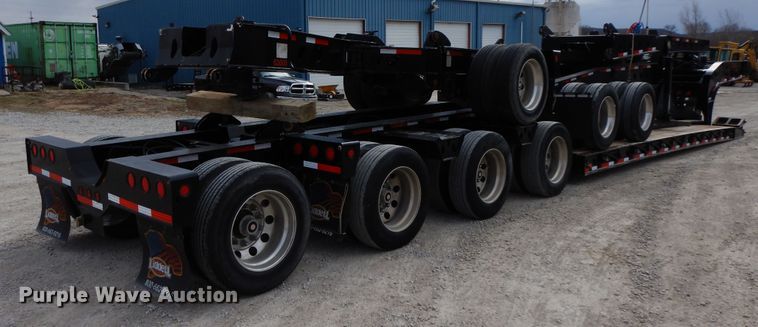 image for item GG9303 2016 Liddell AP60D lowboy equipment trailer