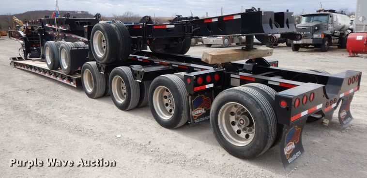 image for item GG9303 2016 Liddell AP60D lowboy equipment trailer