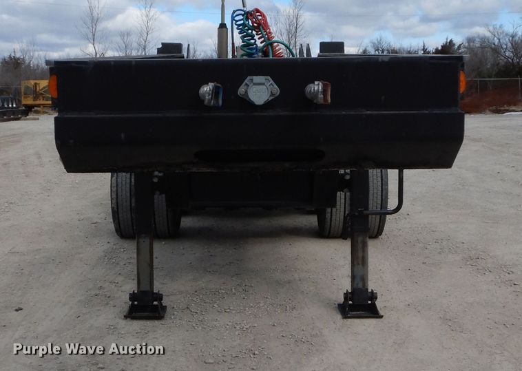 image for item GG9303 2016 Liddell AP60D lowboy equipment trailer