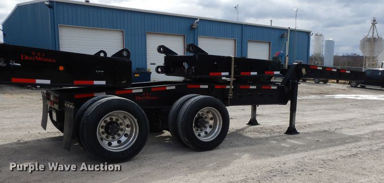 image for item GG9303 2016 Liddell AP60D lowboy equipment trailer