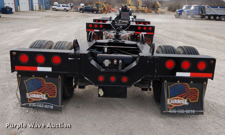 image for item GG9303 2016 Liddell AP60D lowboy equipment trailer