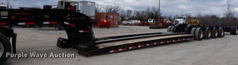 image for item GG9303 2016 Liddell AP60D lowboy equipment trailer