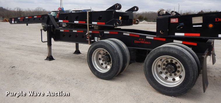 image for item GG9303 2016 Liddell AP60D lowboy equipment trailer