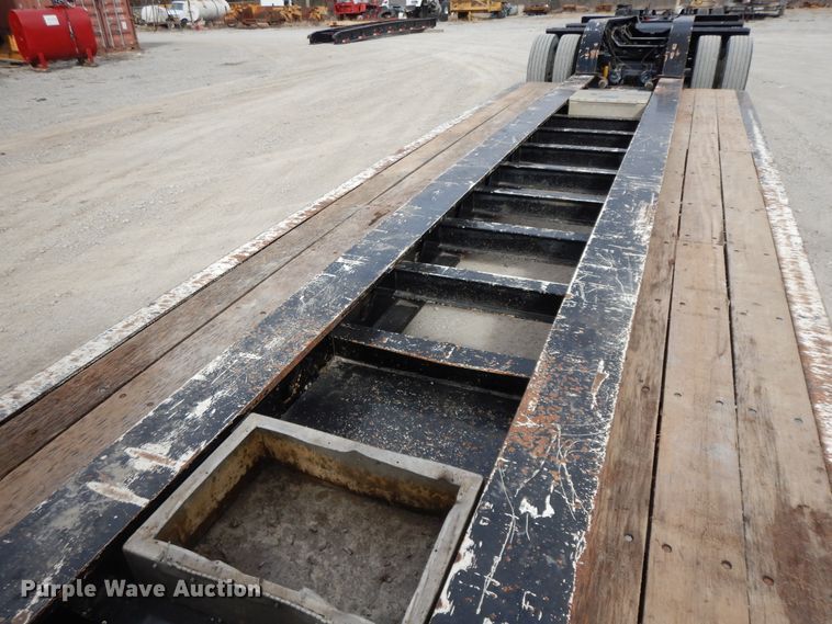 image for item GG9303 2016 Liddell AP60D lowboy equipment trailer