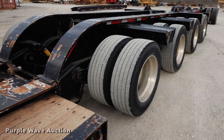 image for item GG9303 2016 Liddell AP60D lowboy equipment trailer