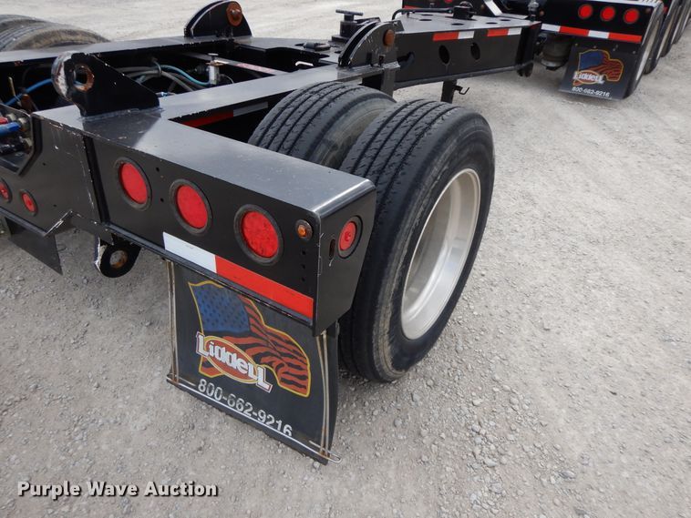 image for item GG9303 2016 Liddell AP60D lowboy equipment trailer