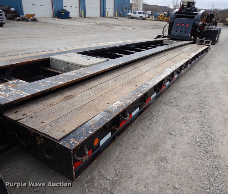 image for item GG9303 2016 Liddell AP60D lowboy equipment trailer
