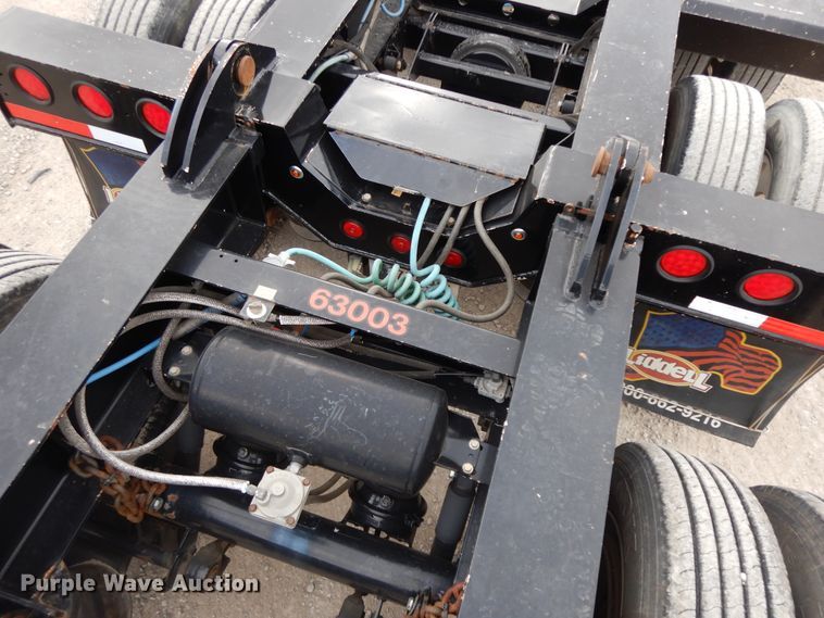 image for item GG9303 2016 Liddell AP60D lowboy equipment trailer