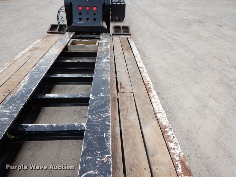 image for item GG9303 2016 Liddell AP60D lowboy equipment trailer