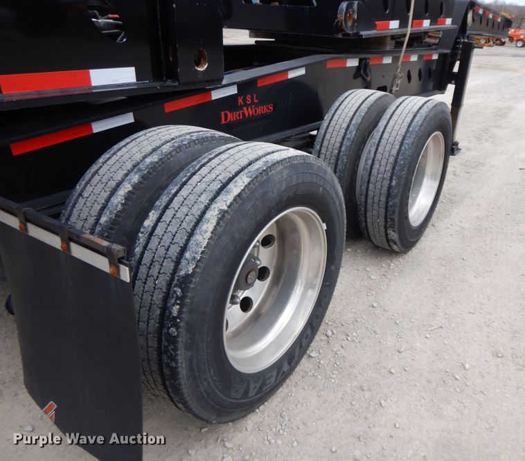 image for item GG9303 2016 Liddell AP60D lowboy equipment trailer