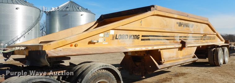 image for item GG9319 1994 Load King Originator 2060  bottom dump trailer