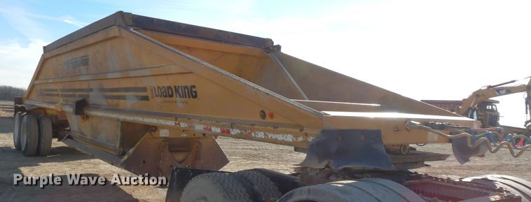 image for item GG9319 1994 Load King Originator 2060  bottom dump trailer