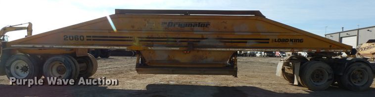 image for item GG9319 1994 Load King Originator 2060  bottom dump trailer