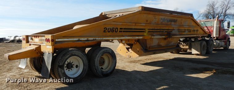 image for item GG9319 1994 Load King Originator 2060  bottom dump trailer
