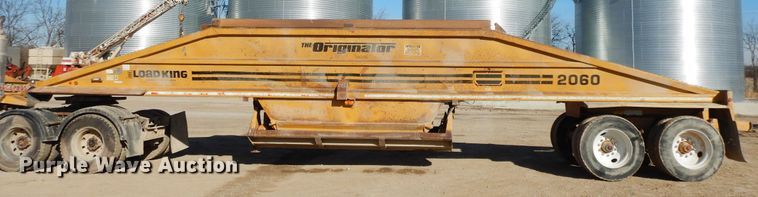 image for item GG9319 1994 Load King Originator 2060  bottom dump trailer