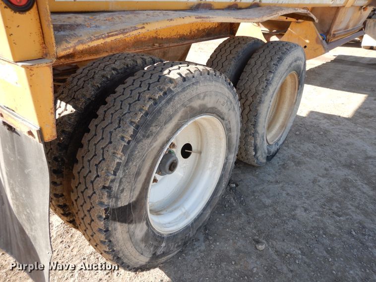 image for item GG9319 1994 Load King Originator 2060  bottom dump trailer