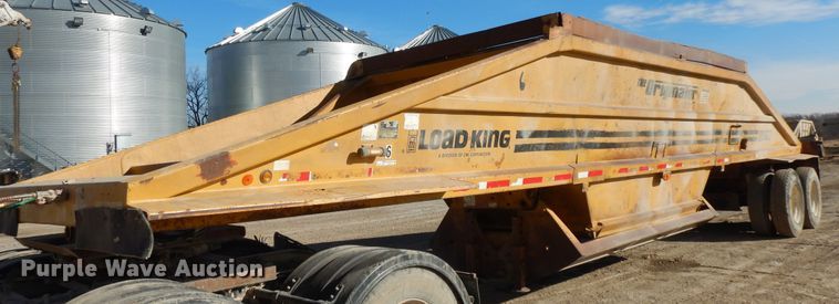 image for item GG9320 1994 Load King Originator 2060  bottom dump trailer