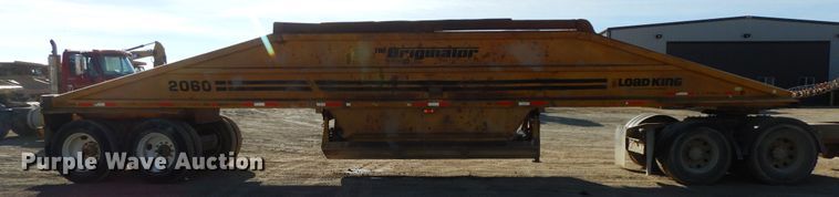 image for item GG9320 1994 Load King Originator 2060  bottom dump trailer